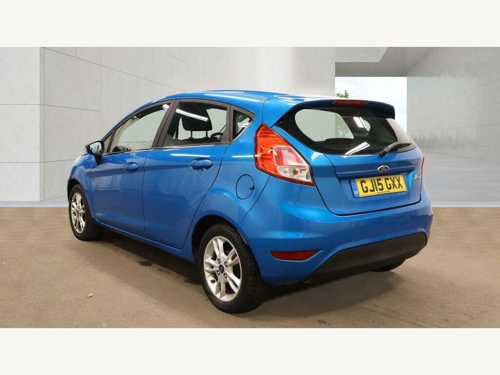 Ford Fiesta Zetec Euro 5 GJ15GXX Blue #2