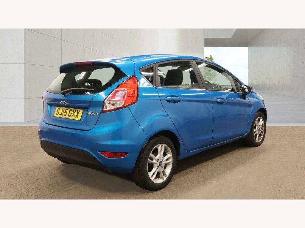 Ford Fiesta Zetec Euro 5 GJ15GXX Blue #4