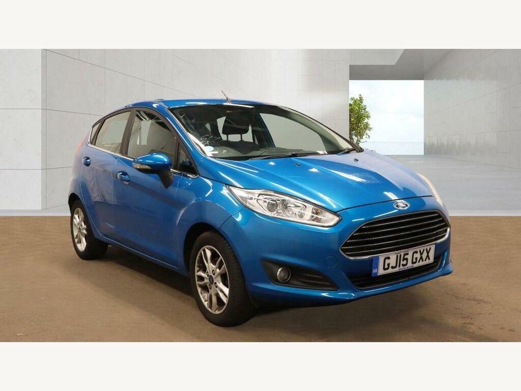 Ford Fiesta Zetec Euro 5 GJ15GXX Blue #3