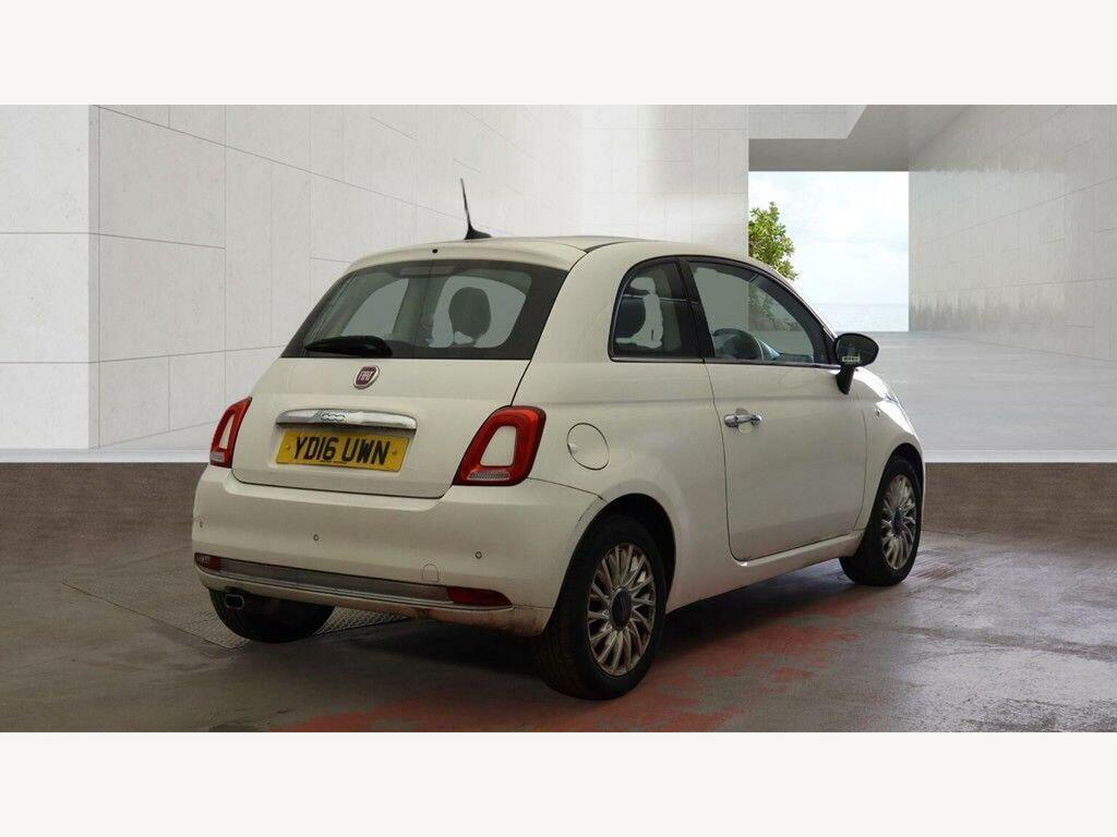 Fiat 500 Lounge Euro 6 Ss White #4
