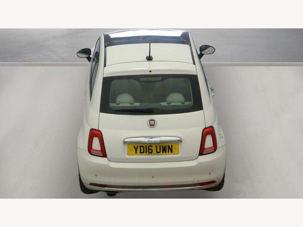 Fiat 500 Lounge Euro 6 Ss White #6