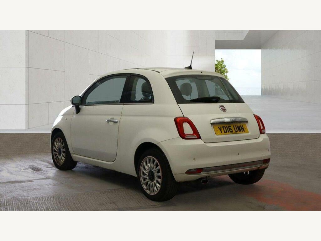 Fiat 500 Lounge Euro 6 Ss White #2