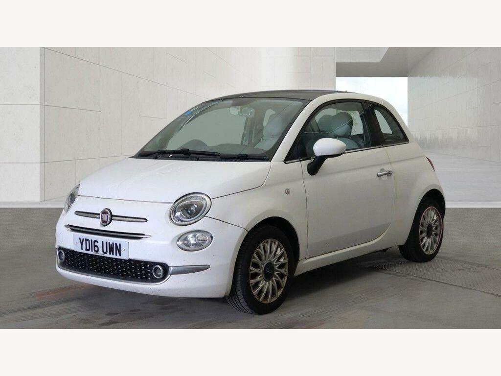 Fiat 500 Lounge Euro 6 Ss White