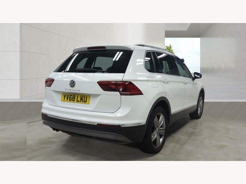 Volkswagen Tiguan Tdi Sel Dsg 4Motion Euro 6 Ss White #4