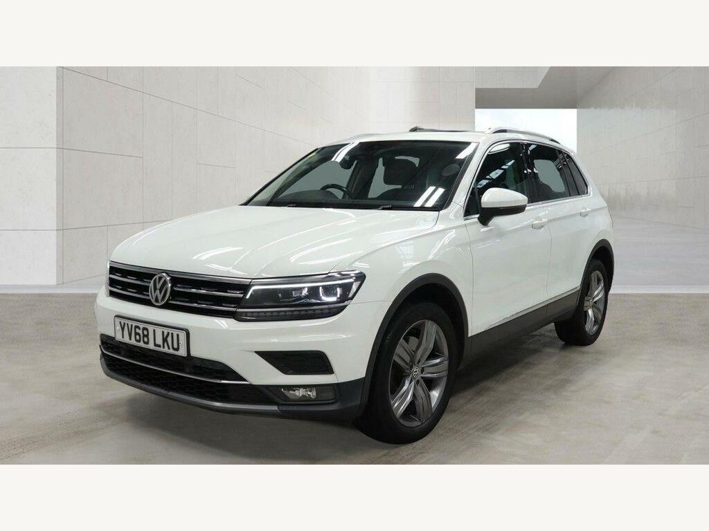Volkswagen Tiguan Tdi Sel Dsg 4Motion Euro 6 Ss White