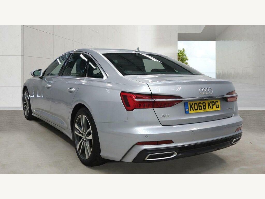 Audi A6 Saloon Tdi 40 S Line S Tronic Euro 6 Ss Silver #2