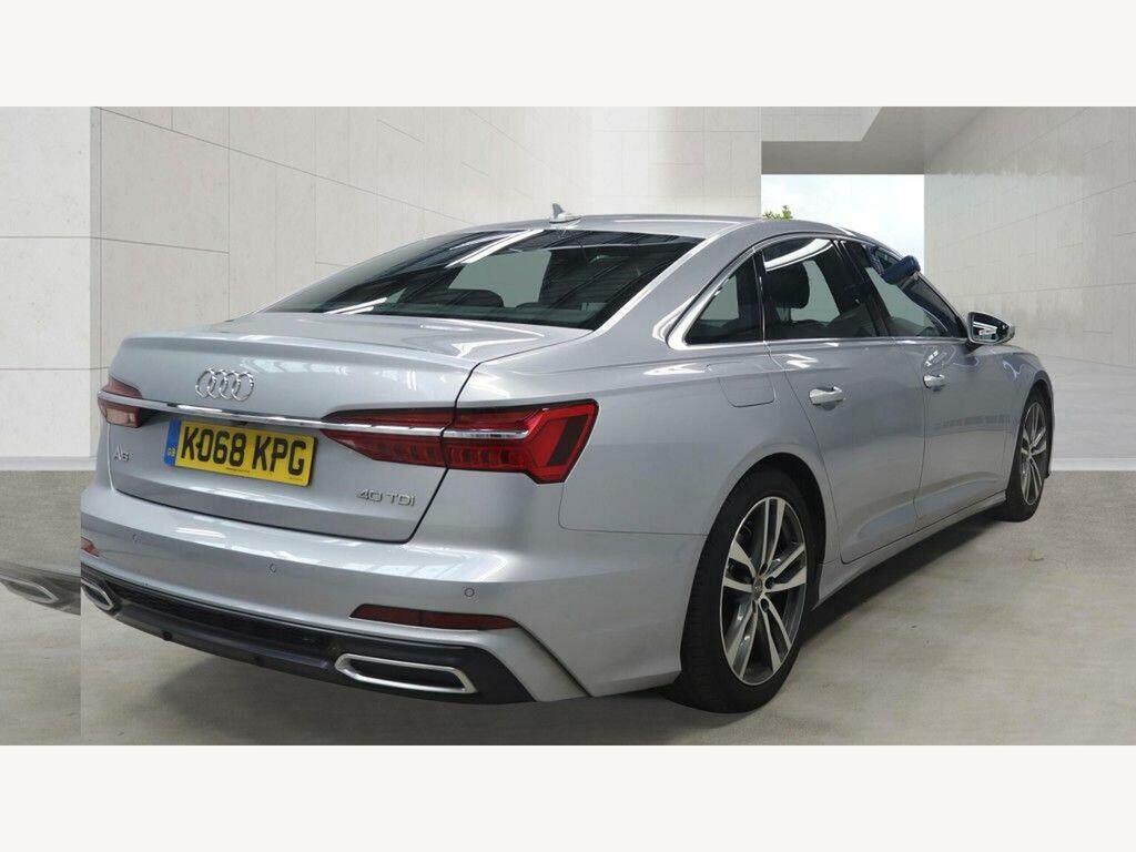 Audi A6 Saloon Tdi 40 S Line S Tronic Euro 6 Ss Silver #4
