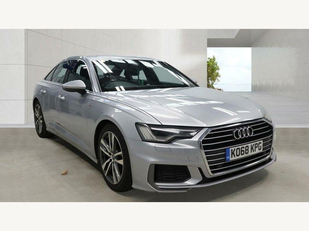 Audi A6 Saloon Tdi 40 S Line S Tronic Euro 6 Ss Silver #3
