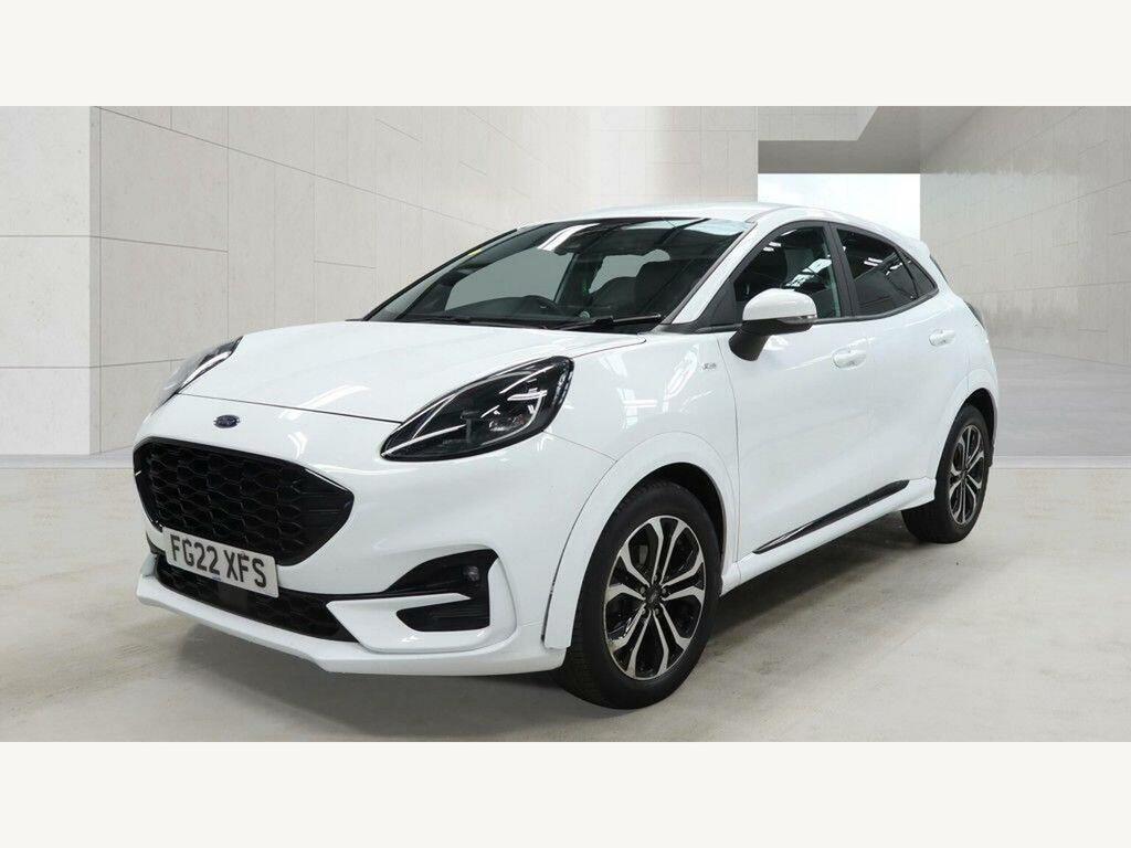 Ford Puma Ecoboost Mhev St-line Euro 6 Ss White