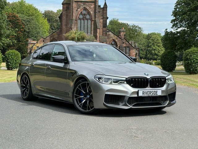 BMW M5 2019 4.4I V8 Competition Saloon Steptro Grey #5