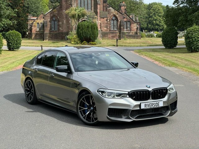 BMW M5 2019 4.4I V8 Competition Saloon Steptro Grey