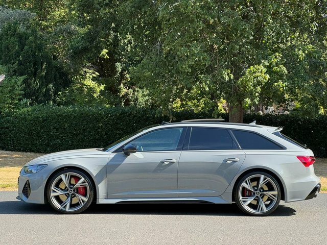Audi RS6 Avant 2021 4.0 Tfsi V8 Vorsprung Estate Tiptr Grey #4