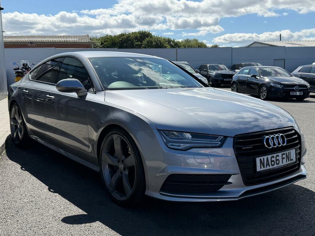 Audi A7 3.0 Tdi V6 Black Edition Sportback S Tronic Quattr Grey #3