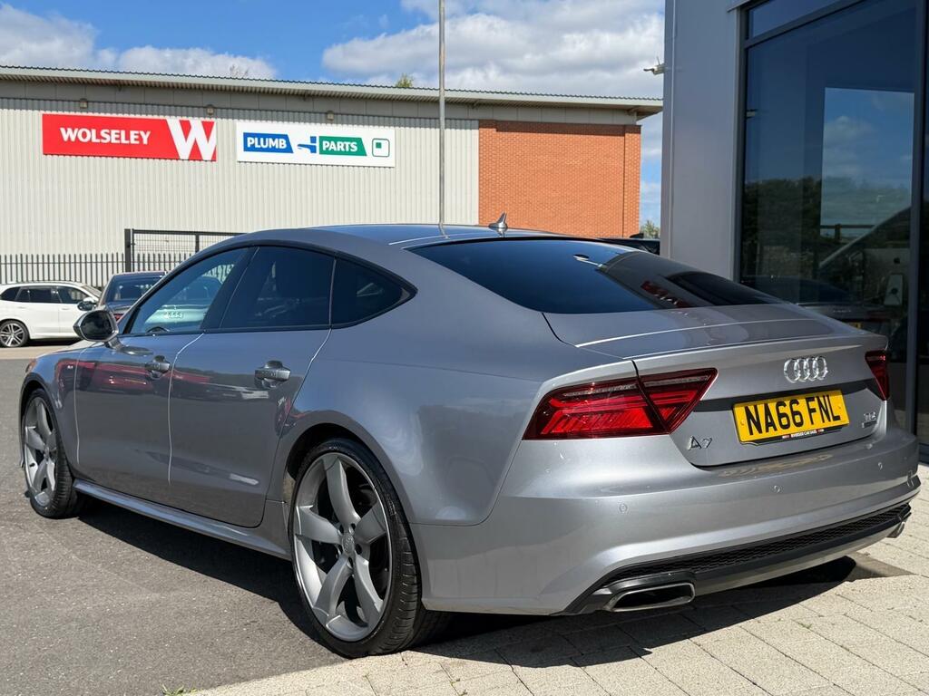 Audi A7 3.0 Tdi V6 Black Edition Sportback S Tronic Quattr Grey #4