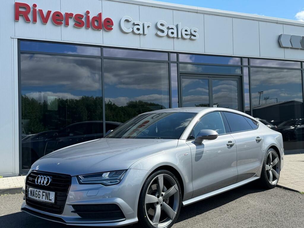 Audi A7 3.0 Tdi V6 Black Edition Sportback S Tronic Quattr Grey