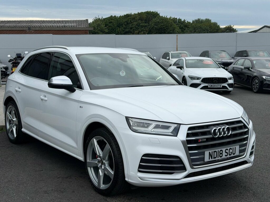 Audi Q5 3.0 Tfsi V6 Tiptronic Quattro Euro 6 Ss White #2