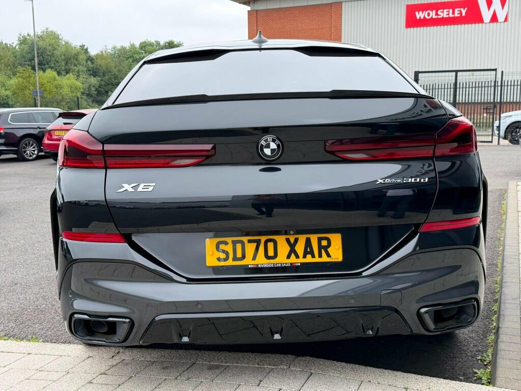BMW X6 Blue #9
