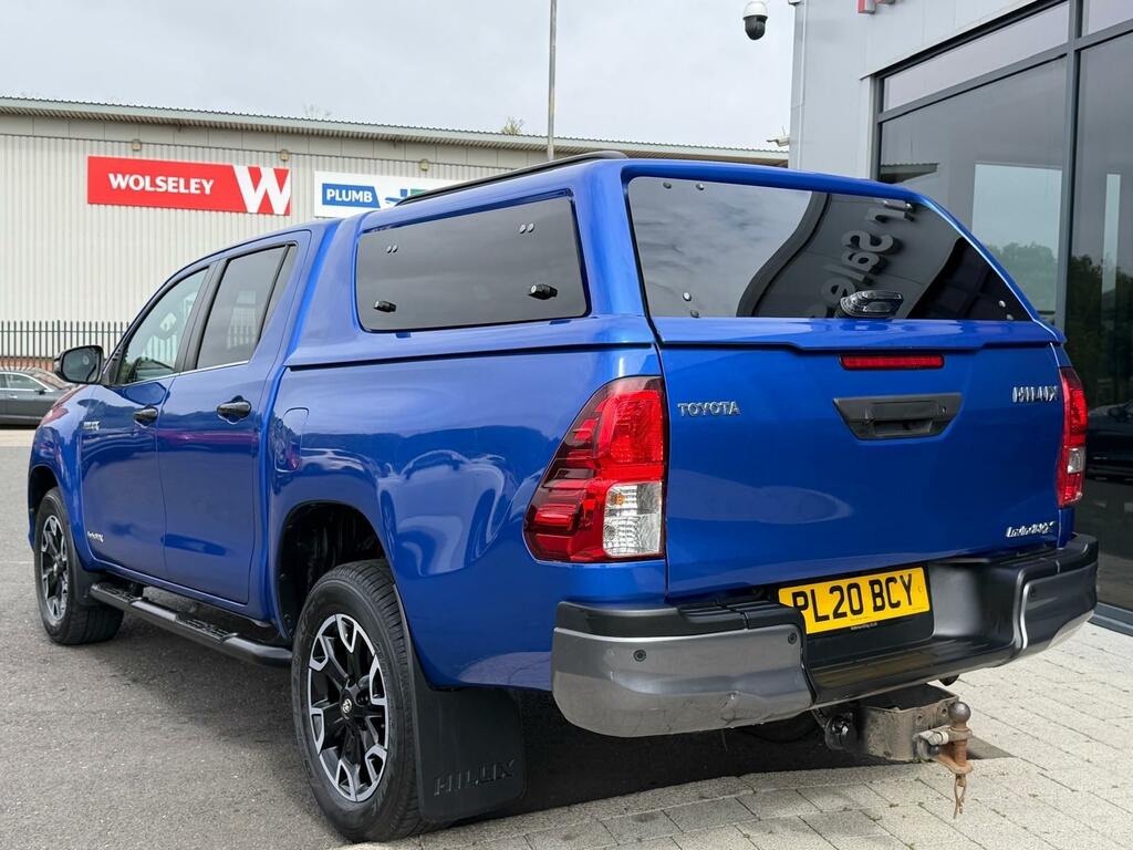 Toyota HILUX 2.4 D-4d Invincible X 4Wd Euro 6 Ss T Blue #4