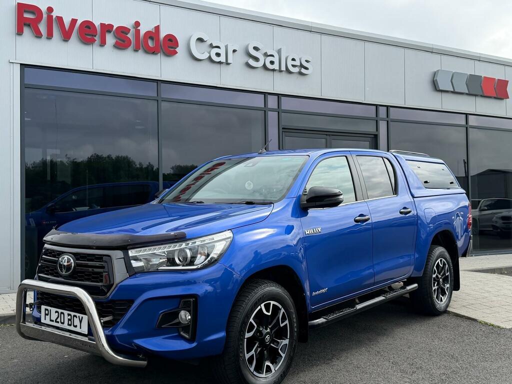 Toyota HILUX 2.4 D-4d Invincible X 4Wd Euro 6 Ss T Blue