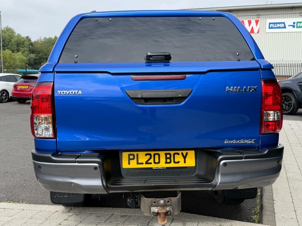 Toyota HILUX 2.4 D-4d Invincible X 4Wd Euro 6 Ss T Blue #5