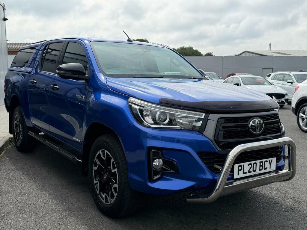 Toyota HILUX 2.4 D-4d Invincible X 4Wd Euro 6 Ss T Blue #3
