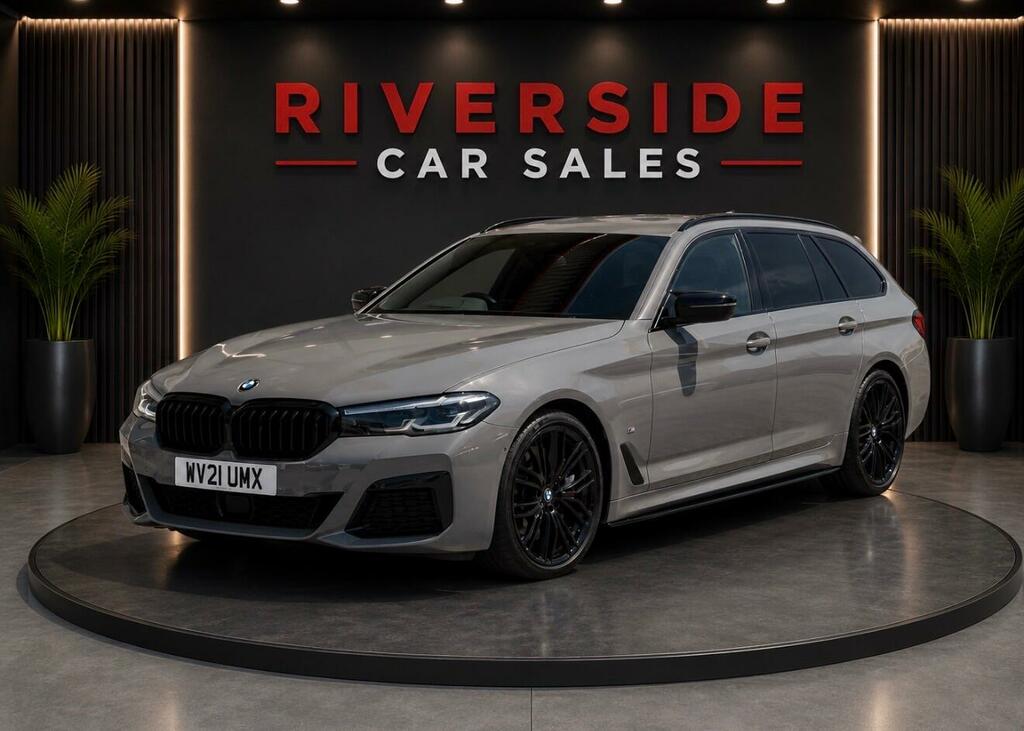 BMW 5 Series 2.0 520D Mht M Sport Touring Steptronic Euro 6 S Grey