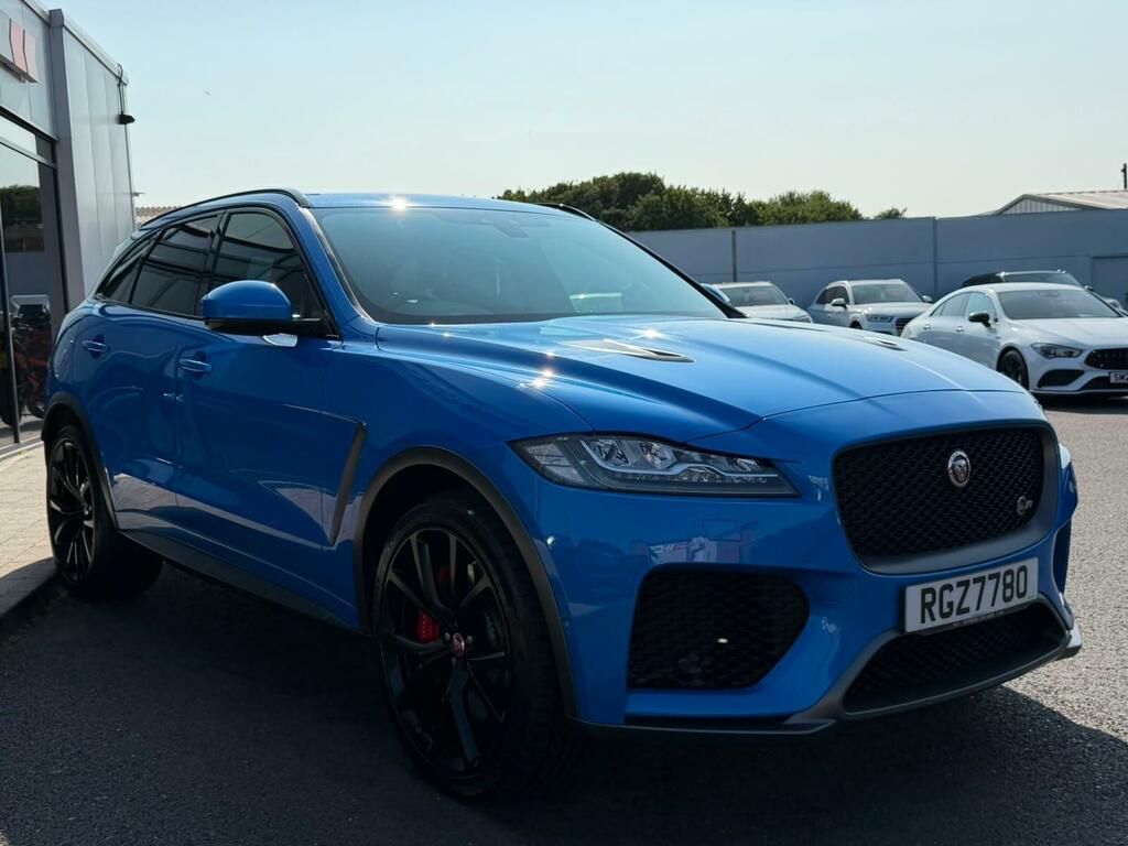 Jaguar F-Pace 5.0 V8 Svr Quickshift Awd Euro 6 Ss Blue #5