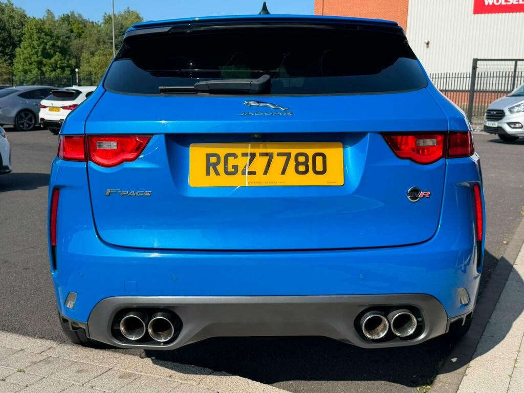 Jaguar F-Pace 5.0 V8 Svr Quickshift Awd Euro 6 Ss Blue #3
