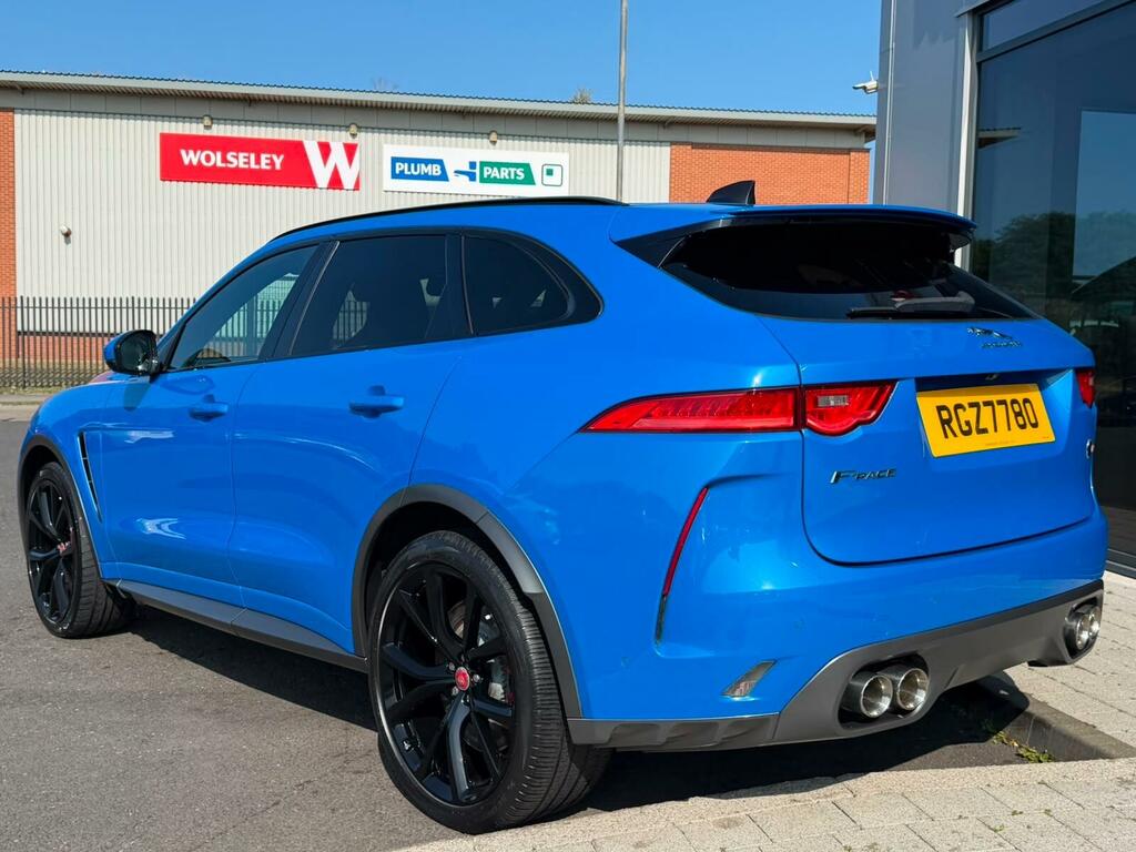 Jaguar F-Pace 5.0 V8 Svr Quickshift Awd Euro 6 Ss Blue #4