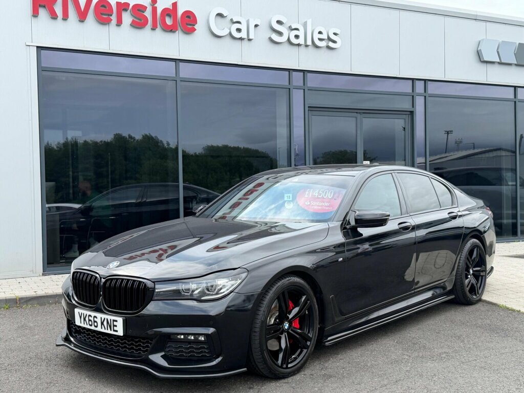 BMW 7 Series 3.0 740D M Sport Xdrive Euro 6 Ss Black
