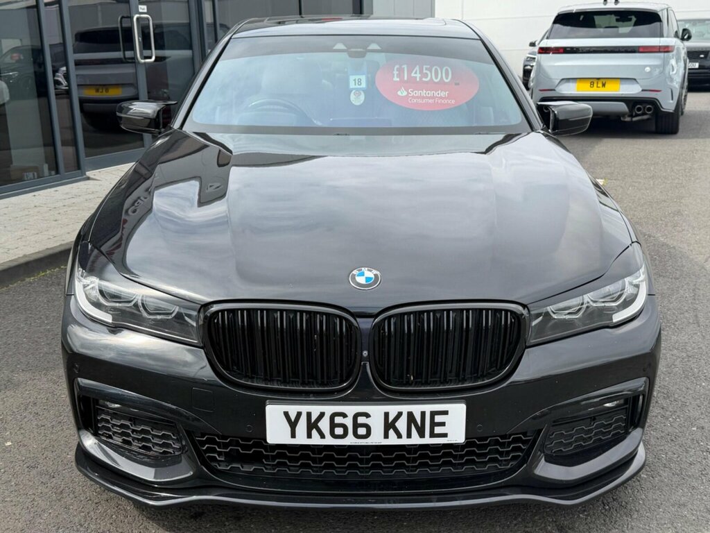 BMW 7 Series 3.0 740D M Sport Xdrive Euro 6 Ss Black #4