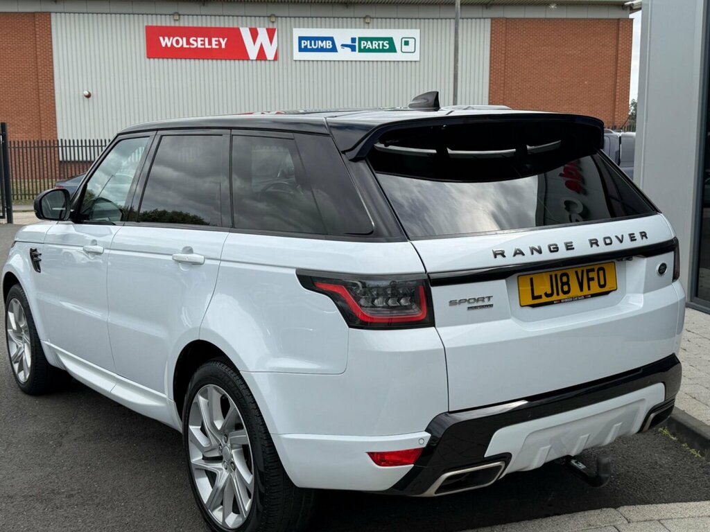 Land Rover Range Rover Sport 3.0 Sd V6 Hse Dynamic 4Wd Euro 6 Ss LJ18VFO White #2