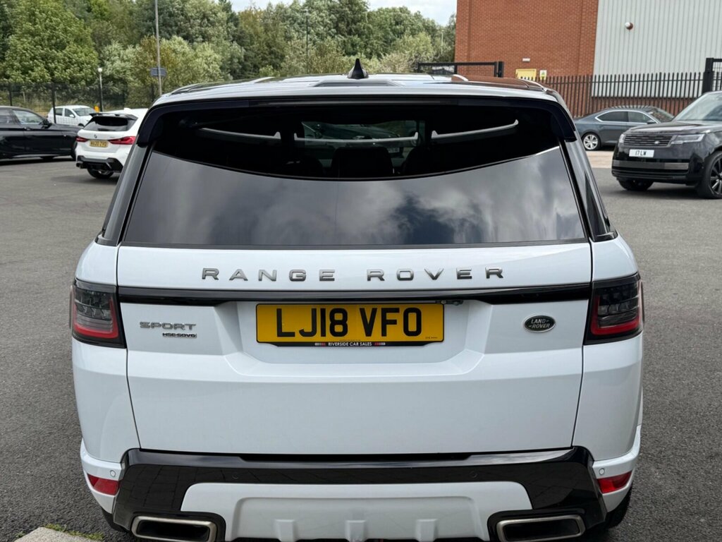 Land Rover Range Rover Sport 3.0 Sd V6 Hse Dynamic 4Wd Euro 6 Ss LJ18VFO White #4