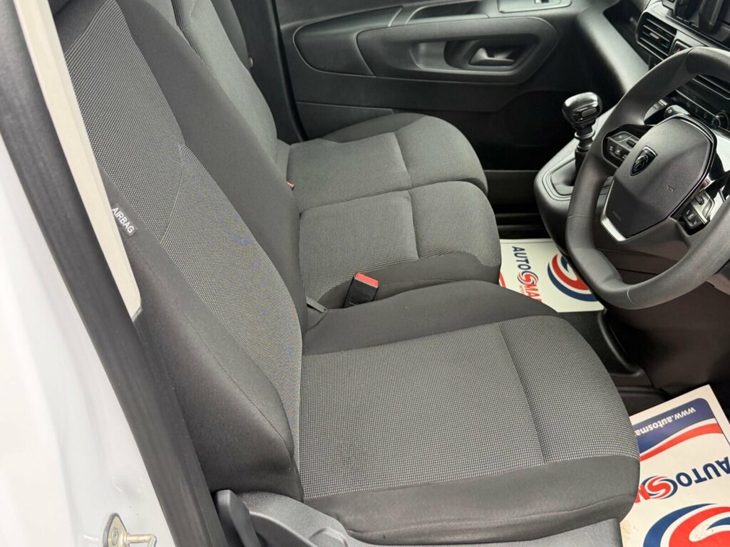 Peugeot Partner 1.5 Bluehdi 1000 Professional Standard Panel Van 5 White #8