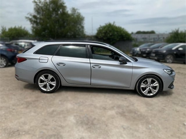 Seat Leon 2021 1.5 Tsi Evo Fr Estate Euro Silver #3