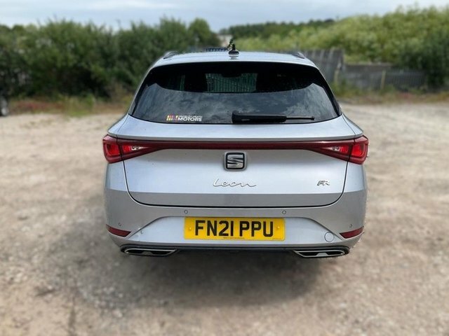Seat Leon 2021 1.5 Tsi Evo Fr Estate Euro Silver #5