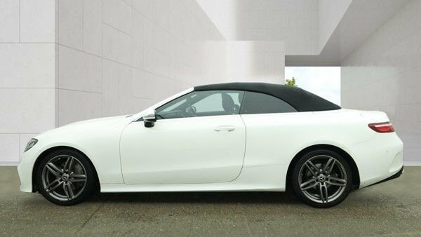 Mercedes-Benz E Class 2018 2.0 E220d Amg Line Premium Cabriolet Di SP68MXL White #6