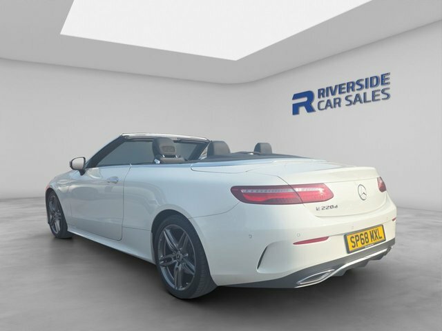 Mercedes-Benz E Class 2018 2.0 E220d Amg Line Premium Cabriolet Di SP68MXL White #6