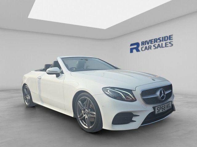 Mercedes-Benz E Class 2018 2.0 E220d Amg Line Premium Cabriolet Di White