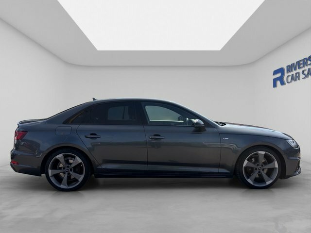 Audi A4 2019 2.0 Tfsi 40 Black Edition Saloon S KM19DXV Grey #2
