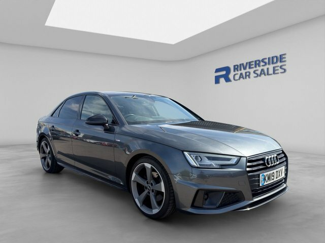 Audi A4 2019 2.0 Tfsi 40 Black Edition Saloon S KM19DXV Grey