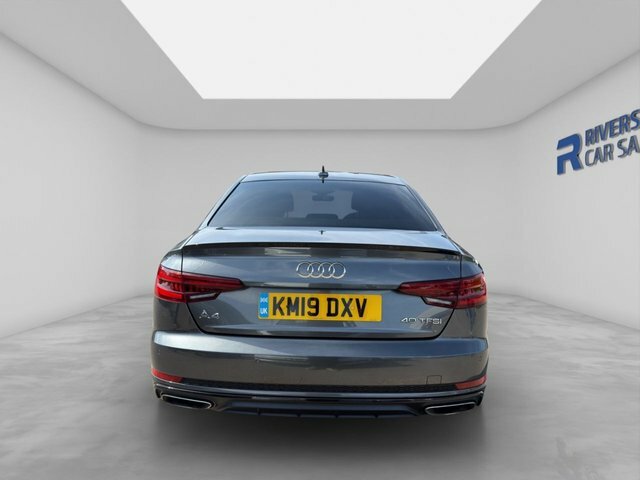 Audi A4 2019 2.0 Tfsi 40 Black Edition Saloon S KM19DXV Grey #4