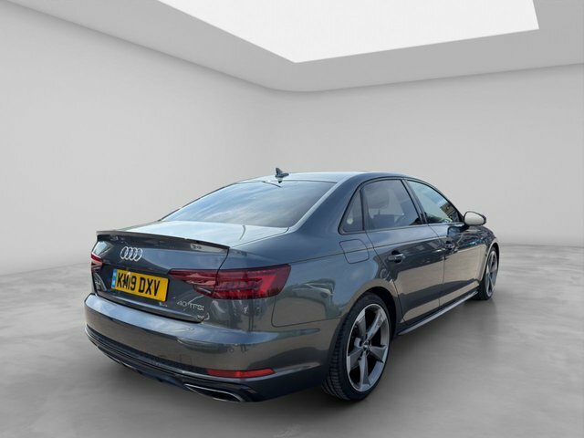 Audi A4 2019 2.0 Tfsi 40 Black Edition Saloon S KM19DXV Grey #3
