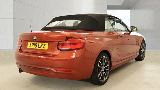 BMW 2 Series 2019 1.5 218I Gpf Sport Convertible Man Orange #5