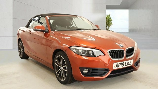BMW 2 Series 2019 1.5 218I Gpf Sport Convertible Man Orange