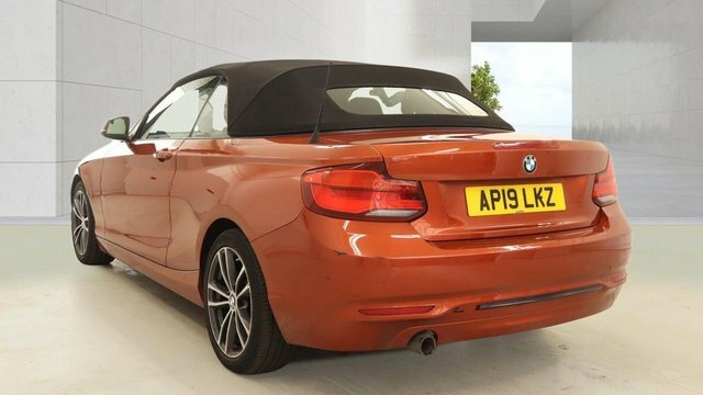 BMW 2 Series 2019 1.5 218I Gpf Sport Convertible Man Orange #4