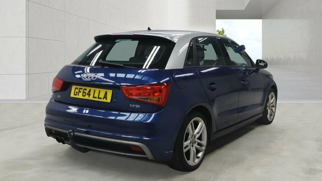 Audi A1 2014 1.4 Tfsi S Line Sportback S Tronic Blue #3
