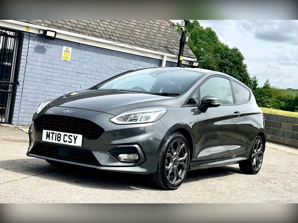 Ford Fiesta 1.0T Ecoboost St-line Euro 6 Ss Grey