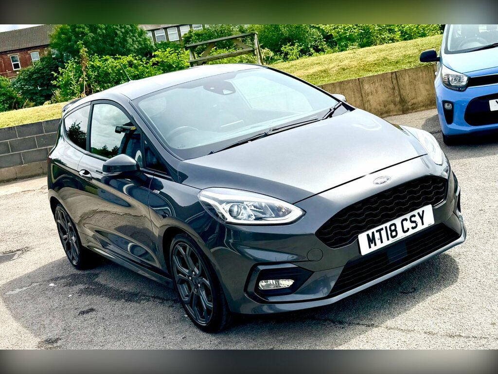 Ford Fiesta 1.0T Ecoboost St-line Euro 6 Ss Grey #2