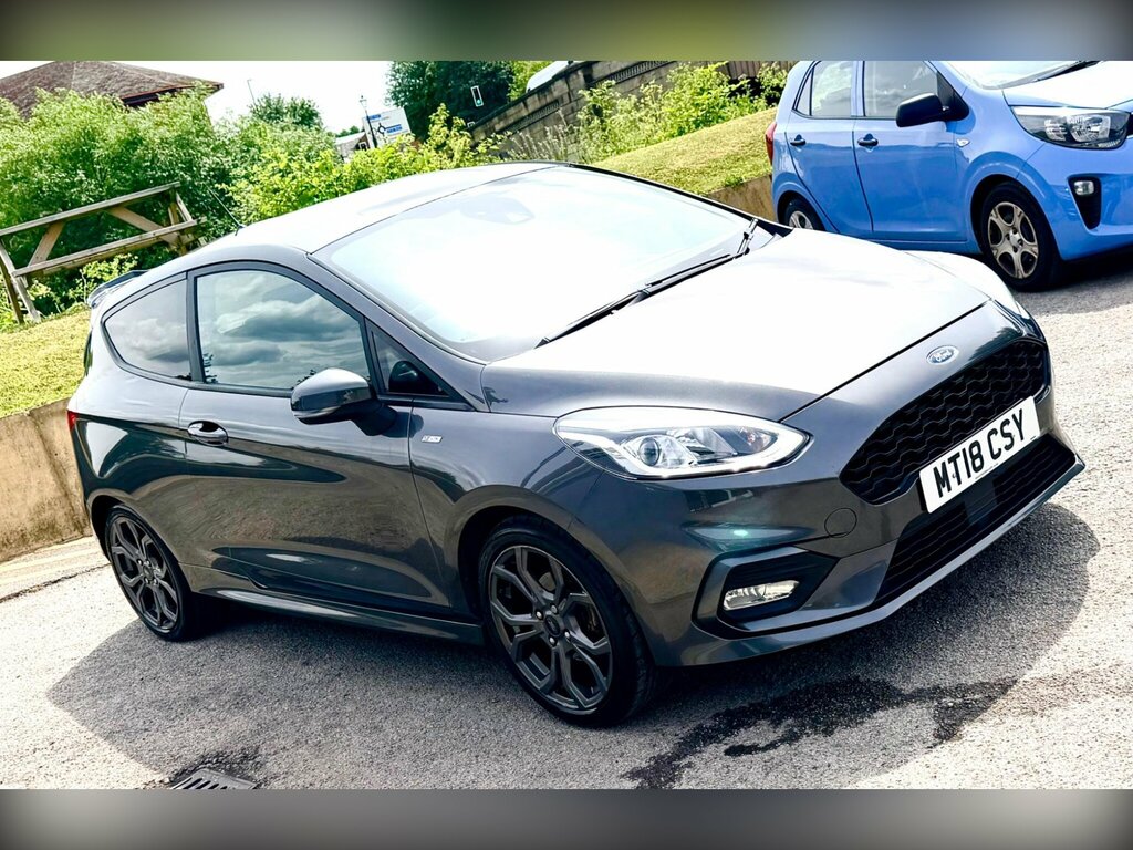 Ford Fiesta 1.0T Ecoboost St-line Euro 6 Ss Grey #6